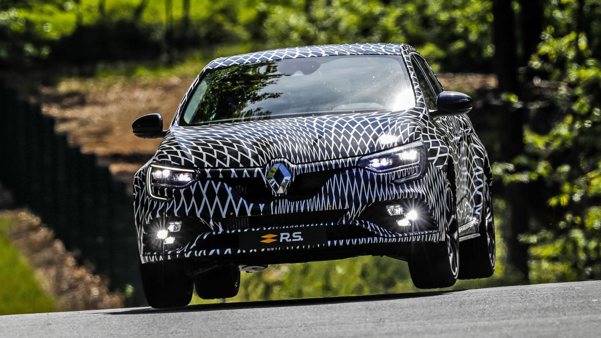 The Renault Megane RS has four-wheel steering The Renault Megane RS has four-wheel steering